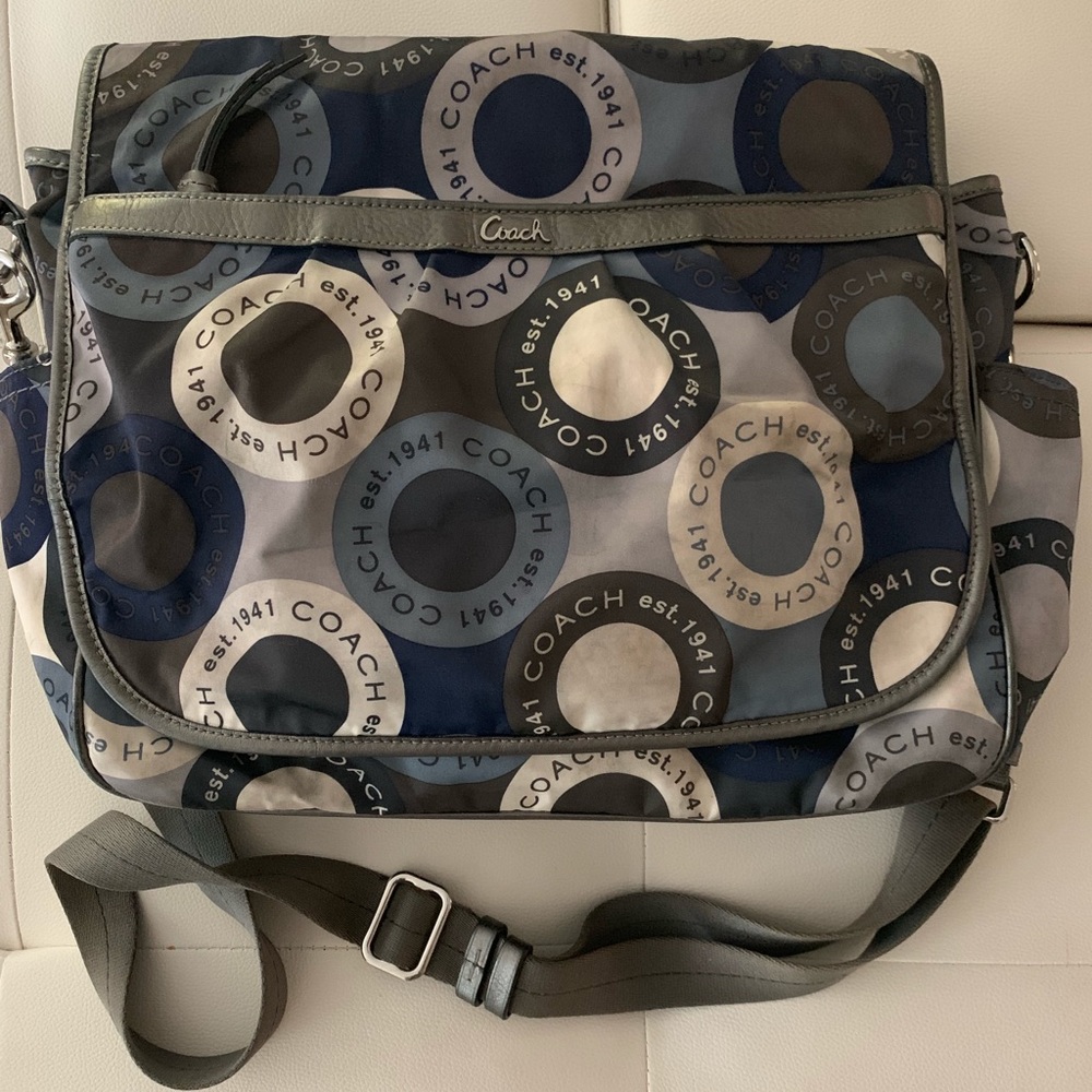 Coach diaper bag